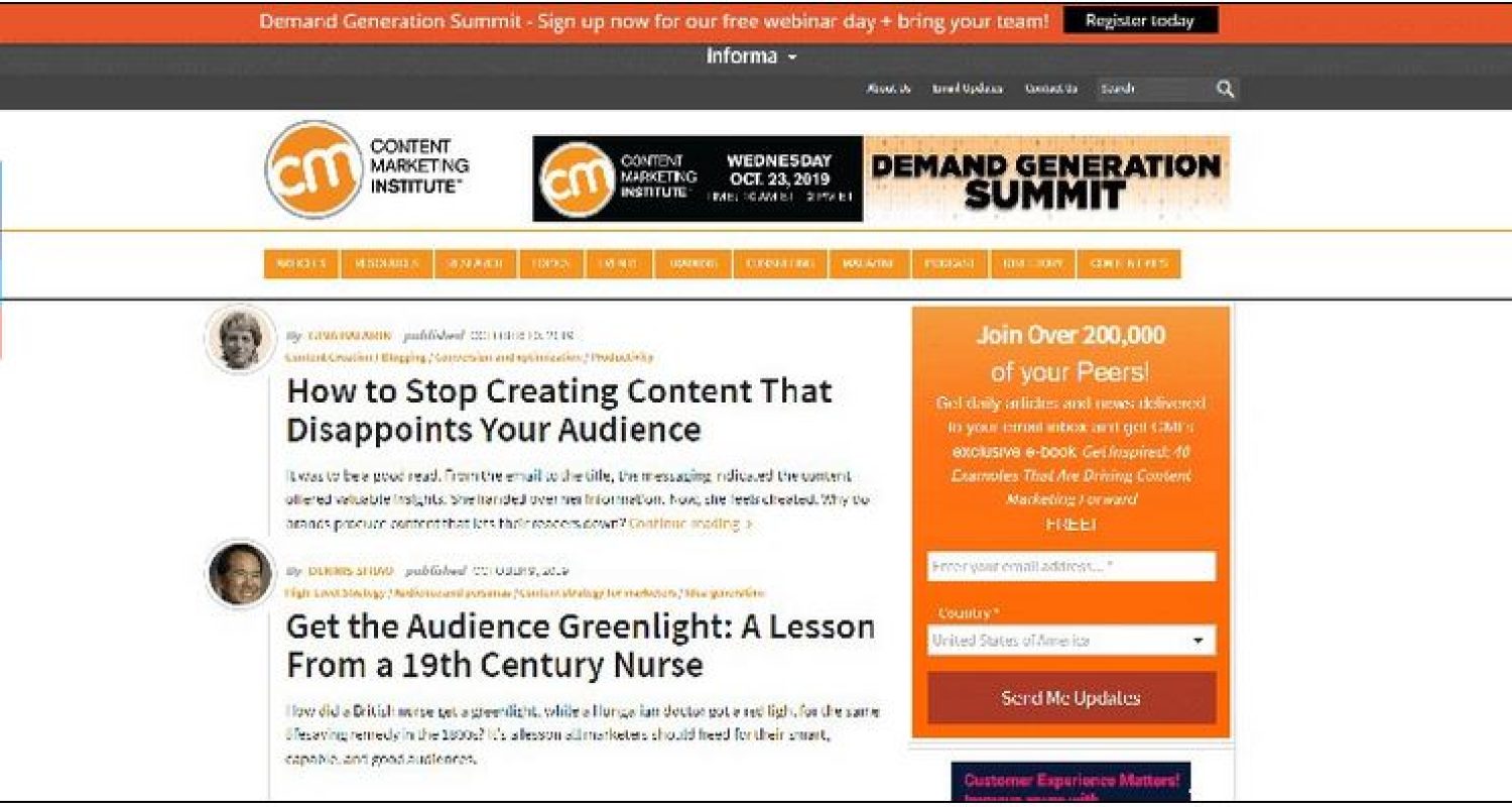 Content Marketing Institute
